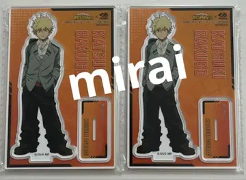 쿠라스시 히로아카 아크릴 스탠드 바쿠고 카츠키 2점