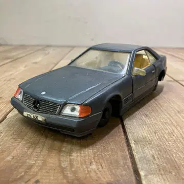 D-벽 메르세데스 벤츠 500SL 모형 미니카 정크제품 부품 회수용