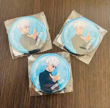 고죠 사토루 라운드 원 라우완 한정판 캡슐 토이 캔뱃지 주술회전