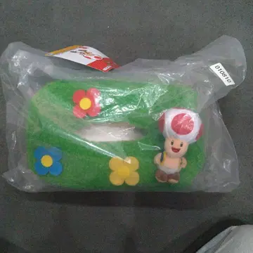 슈퍼 마리오 제일복권 키노피오 티슈 케이스 새상품 미개봉품