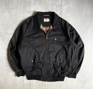 [ 00s vintage ] 스윙탑 블루종 선페이드 단장 블랙