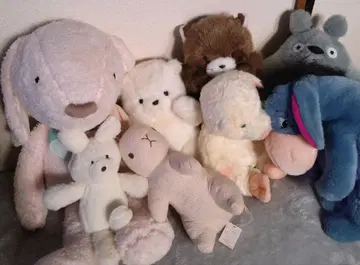 레트로 동물 캐릭터 봉제 인형 모음 일본제
