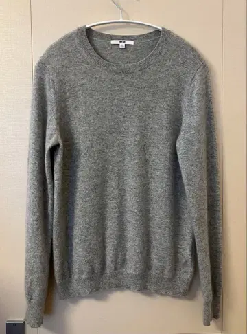 유니클로 캐시미어 크루넥 스웨터 (긴팔) [XL]