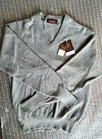 미사용 생 토마스 캐시미어 100% 스웨터 남성용 M