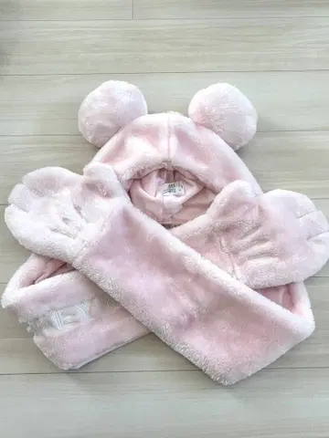 디즈니 미니 머플러 캡