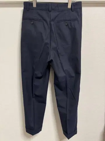 A.P.C. APC 네이비 울 슬랙스 아페쎄