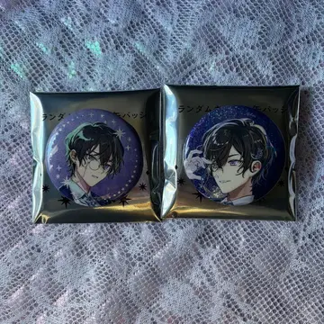 IMPACT 사계절 나기 아키라 캔뱃지 2개 세트