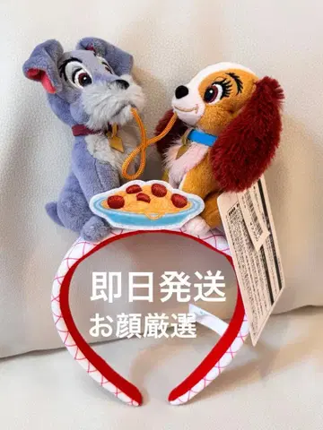 [ 선착순 ] 레이디와 카드놀이 봉제 인형 머리띠 완완 이야기