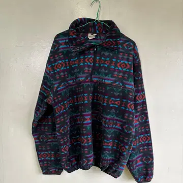 BLACK DIAMOND 네이티브 무늬 플리스 풀오버 미국제