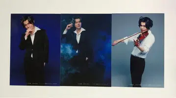 뮤지컬 우국의 모리아티 히라노 료 셜록 브로마이드 3장 세트