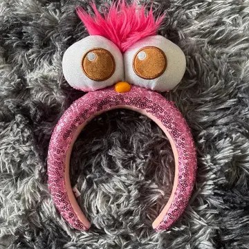 핑크색 캐릭터 머리띠