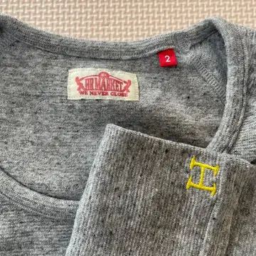 할리우드 런치마켓 긴팔 티셔츠 2 그레이