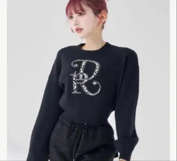 Darich DR 비쥬 볼륨 리브 니트탑