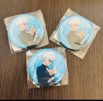 고죠 사토루 라운드 원 라우 원 한정판 캡슐 토이 캔뱃지 주술회전