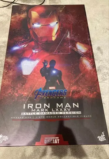 핫토이즈 무비 마스터피스 아이언맨 마크 85 배틀 데미지