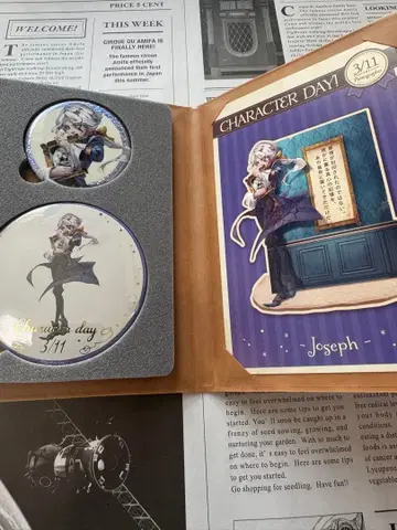 제5인격 벌스데이 기념일 생일 굿즈 세트 포토그래퍼 조제프 Joseph