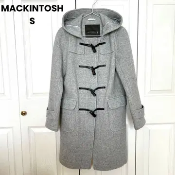 매킨토시 런던 멜톤 울 더플 코트 롱 일본제 36
