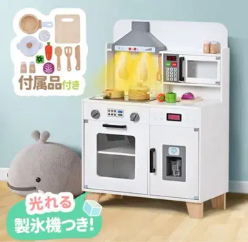 새상품 소꿉놀이 소꿉놀이 세트 소꿉놀이 주방 부속품 포함 빛나는