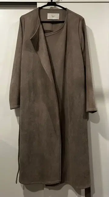 ABAHOUSE 그레이 롱 코트