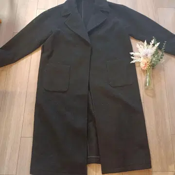 SLY 블랙 롱 코트