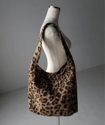 00's 헤이세이 갸루 레오파드 무늬 토트백 레오파드
