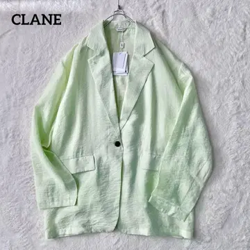 새상품 CLANE SHEER TAILORED SHIRT 실크 혼방 소재