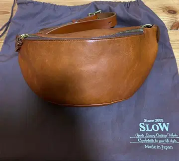 슬로우 바디백 패니 팩 도치기 가죽