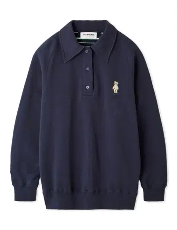 LILY BROWN Lily Bear 폴로 맨투맨 네이비