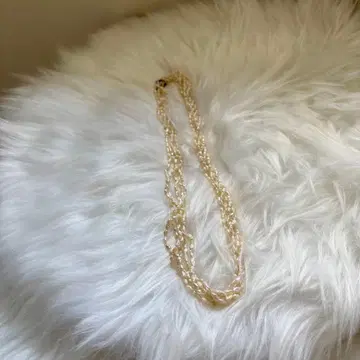 라이스펄 양귀비 펄 목걸이 유품 정리 1226-a15