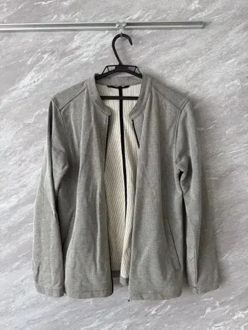 그레이 집업 자켓 남성용