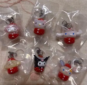 산리오 딸기 메지루시 액세서리 컴플리트 세트 전 6종