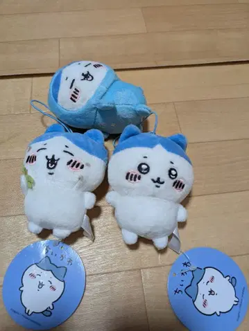 치이카와 하치와레 봉제 인형 마스코트 3개 세트