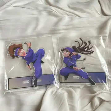 닌타마 란타로 아크릴 스탠드 오하마 칸에몬 하치야 사부로 함께 단련의 단