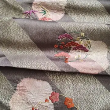 순수 실크 오비 장식 천 자수 NO.678