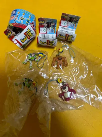 서니사이드 스트랩 세트 토이스토리 3 피규어 버즈 가챠