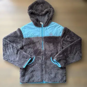 CHUMS 플리스 자켓 S 그레이/블루