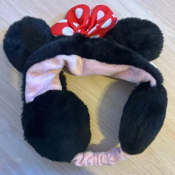 디즈니 리조트 미니 마우스 이어머프 포함 헤어밴드