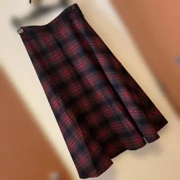 롱 플레어 스커트