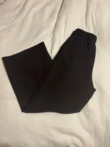 IENA 워셔블 아세테이트 트윌 턱 팬츠 브라운 36