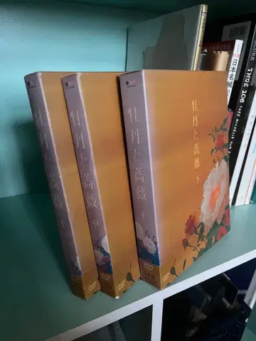 모란과 장미 DVD 전 3권 세트 셀판