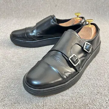 새상품급 REGAL 리갈 54RR 더블 몽크 블랙 가죽 25.5cm