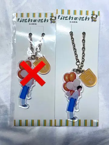 오오니시 류세이 아크릴 키링 나니와노니와 하나