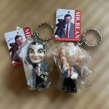 미스터 빈 키링 2개 세트 1996년 헤이세이 레트로