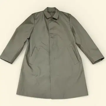 무인양품 발수 면 혼방 스텐카라 코트 남성 M 베이지