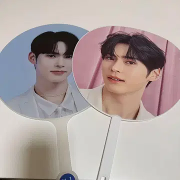 한빈 부채 세트 덤 풍선