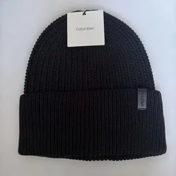 캘빈클라인 니트 모자 블랙