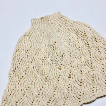 니트 케이프 핸드니트