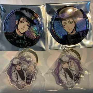 트위스테 플로이드 제이드 캔뱃지 아크릴 키링 세트