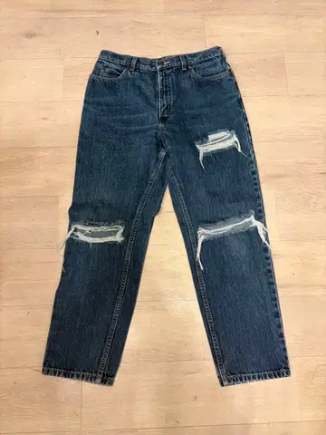 LANDS END 구제 의류 데님 사이즈 12 멕시코제