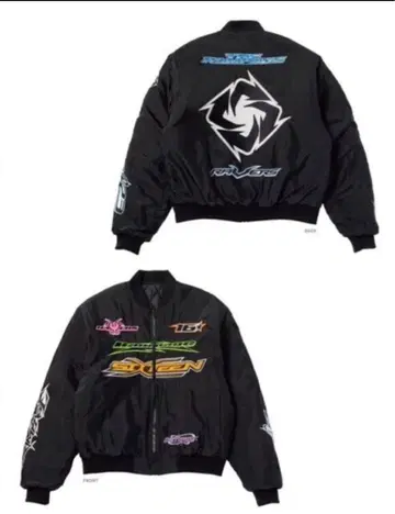 란페 THE RAMPAGE 16BOOSTERZ 와펜 자켓